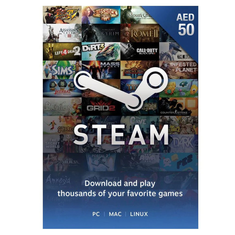 Steam Wallets UAE 50
